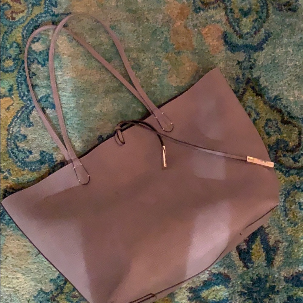Gray purse